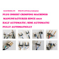 Po-001 Fully Automaticlly Plug Inserts Crimping Machines Two Pins Three Pins